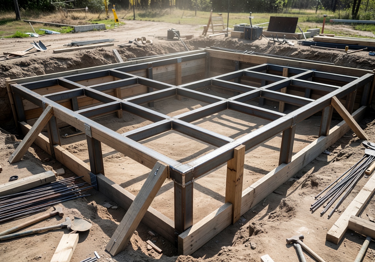 Reinforced sheet iron metal panels